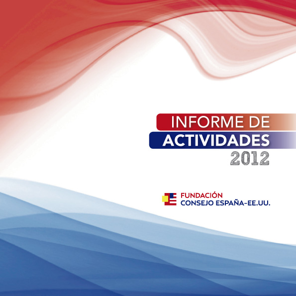 informe de actividades fundación españa estados unidos 2012