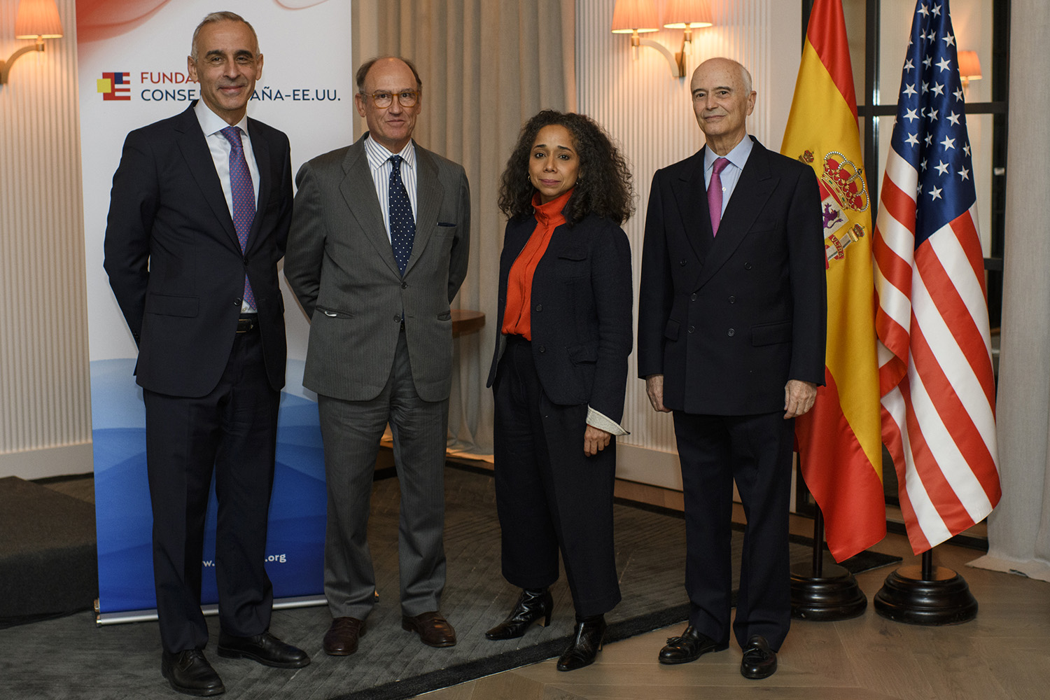Junta Directiva de la Fundación Consejo España - EE.UU. y embajadora Reynoso